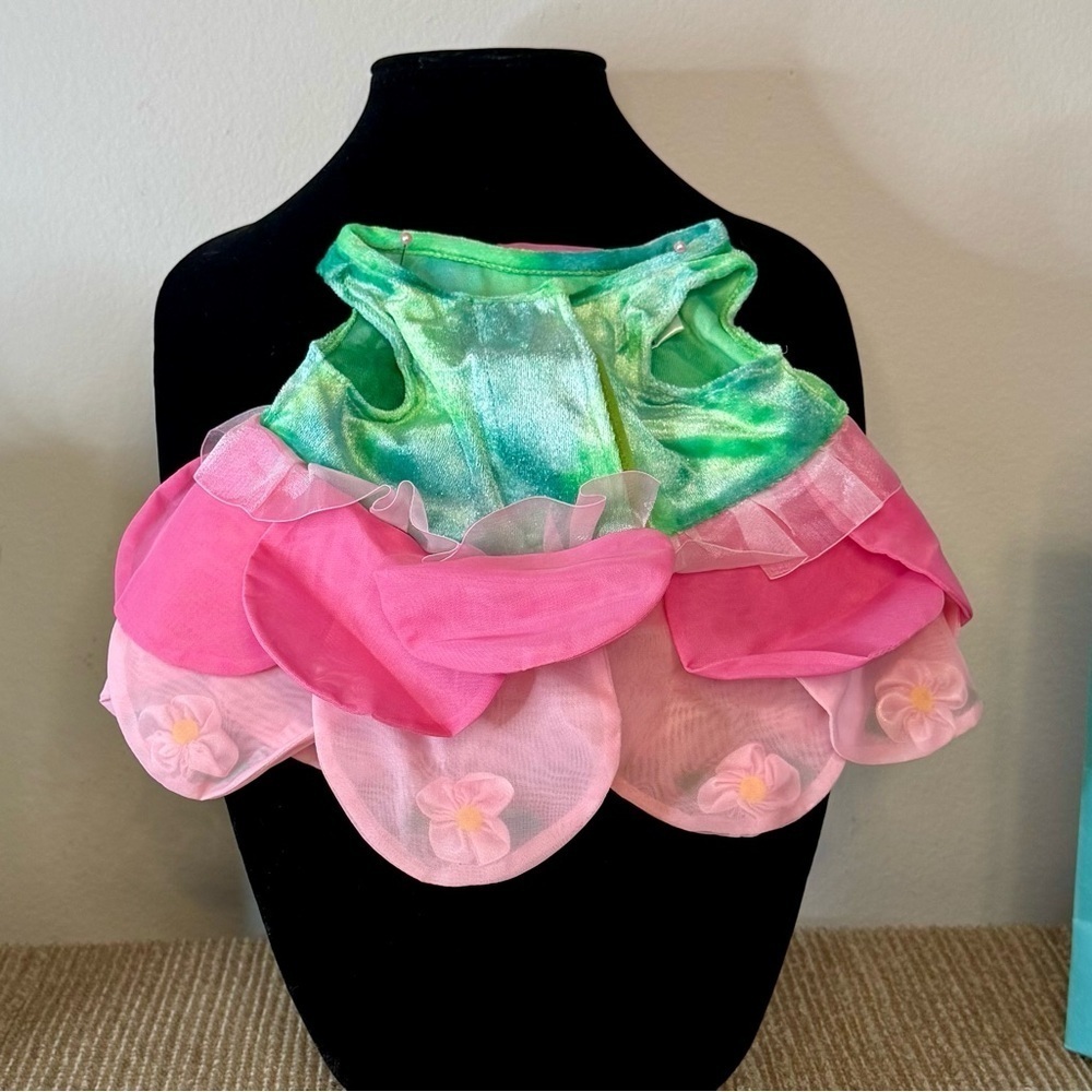 🌸Vintage Build-A-Bear Flower Ruffle Dress💐 - Picture 4 of 4